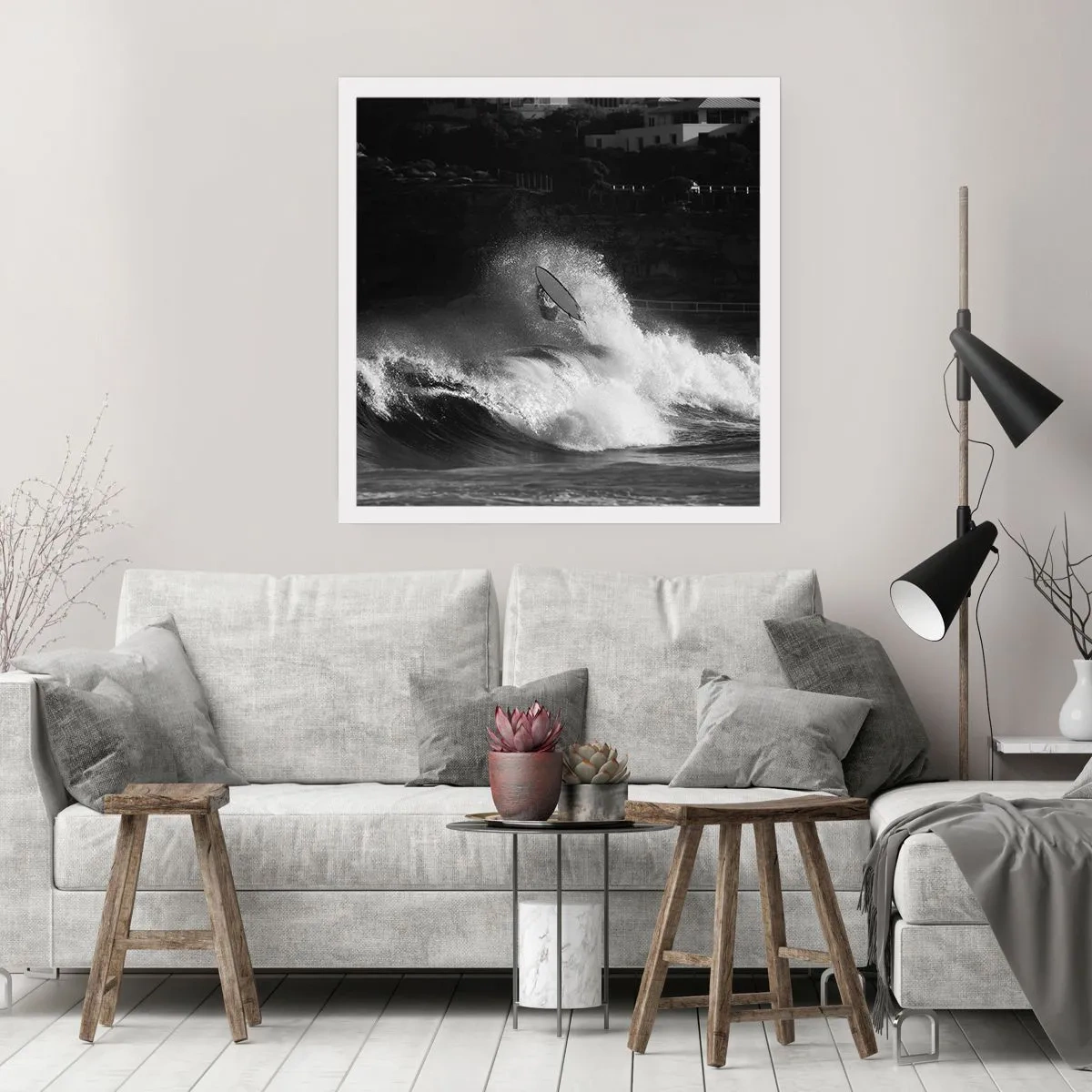 Plakat - Udfordring accepteret! - 50x50 cm