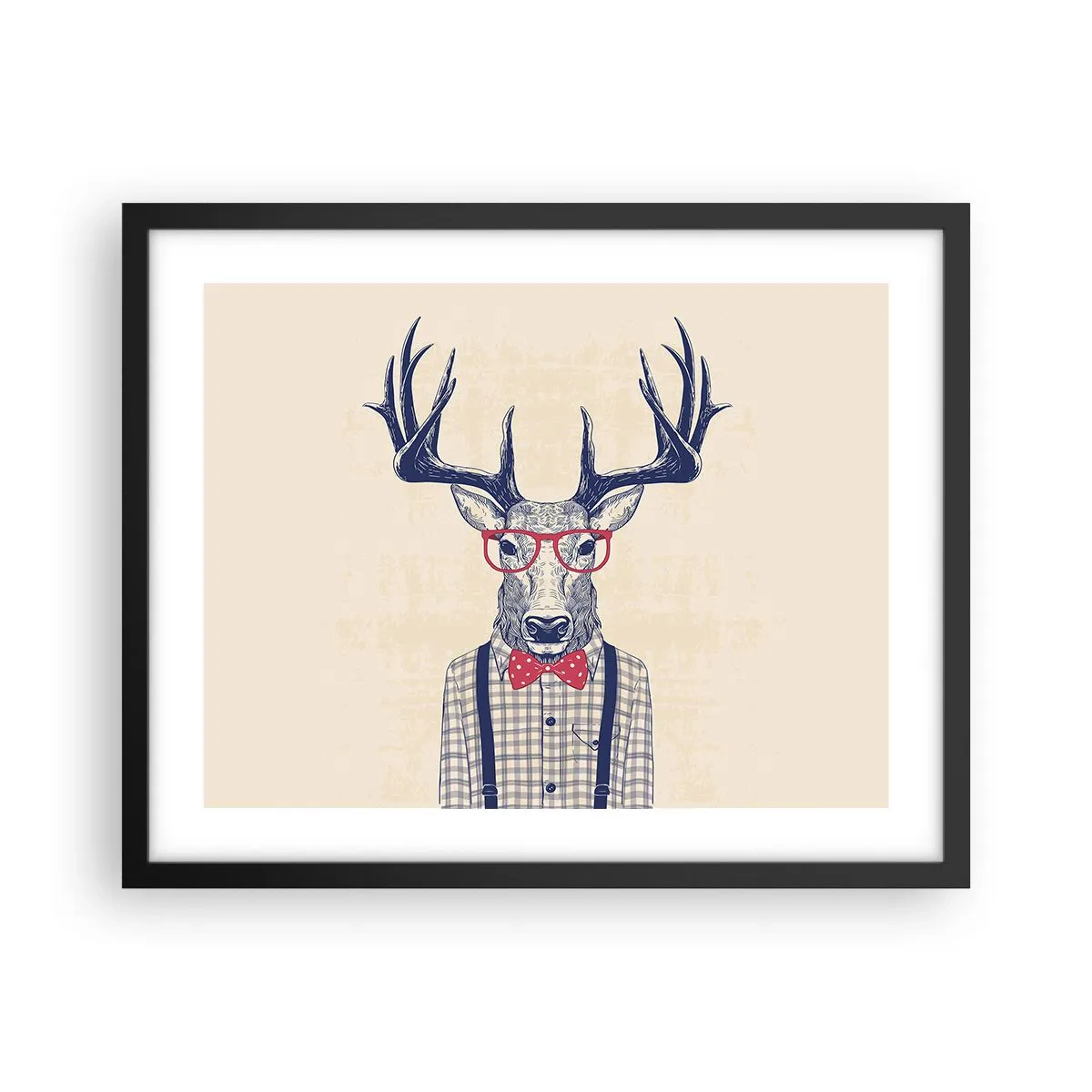 Plakat i sort ramme - Et underholdende ekstravaganza - 50x40 cm