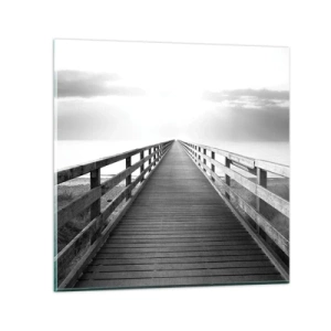 Billede på glas - Ind i det fjerne… - 30x30 cm