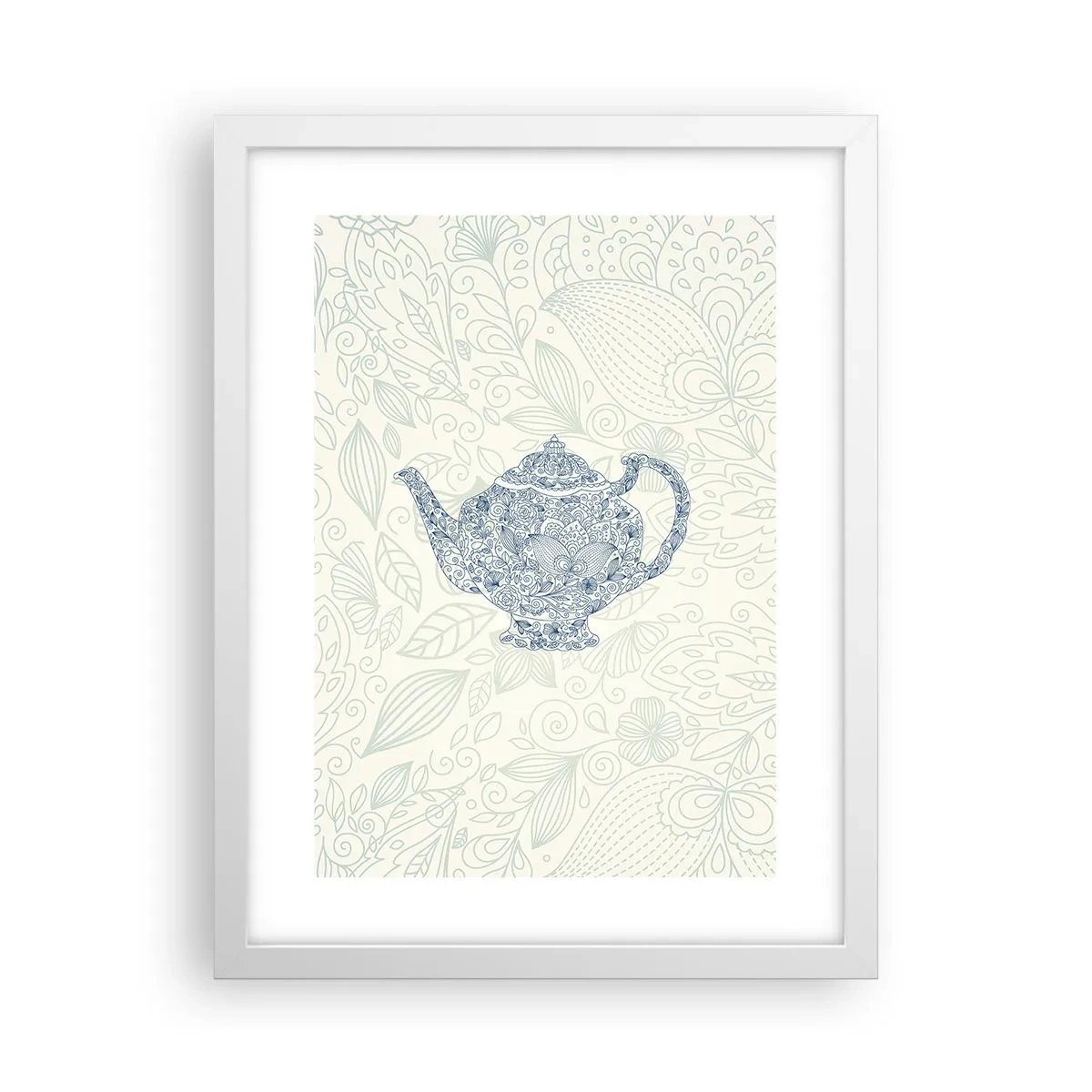 Plakat i hvid ramme - Teens charme - 30x40 cm