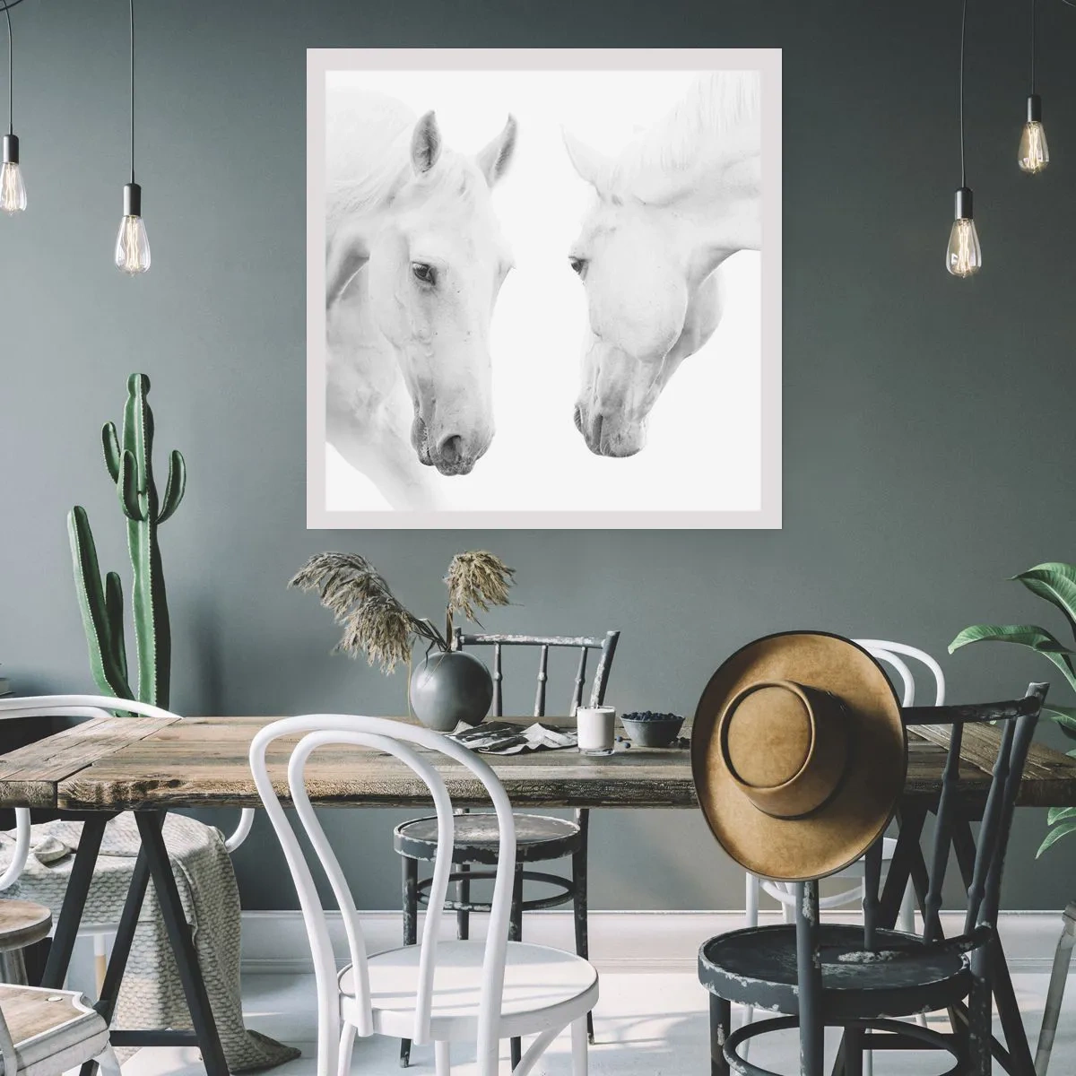 Plakat - Er dette venskab...? - 40x40 cm