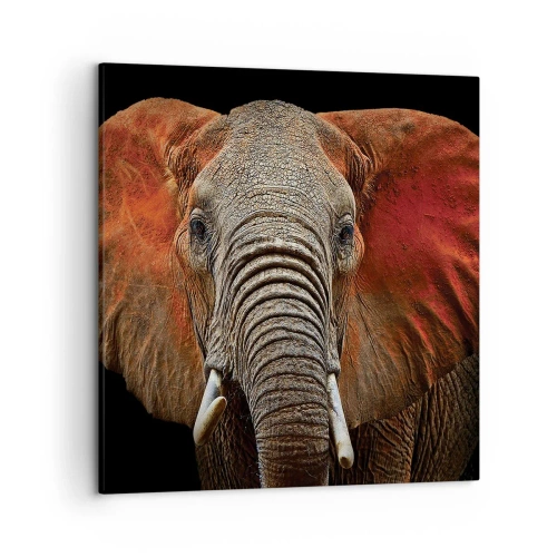 Lærredstryk - Billede på lærred - Jeg er vild, er du? - 50x50 cm