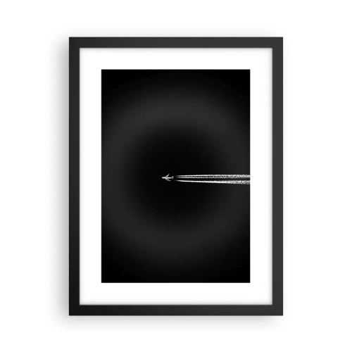 Plakat i sort ramme - Ind i en anden dimension - 30x40 cm