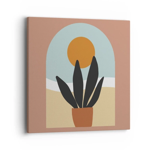 Lærredstryk - Billede på lærred - Små glæder - 40x40 cm