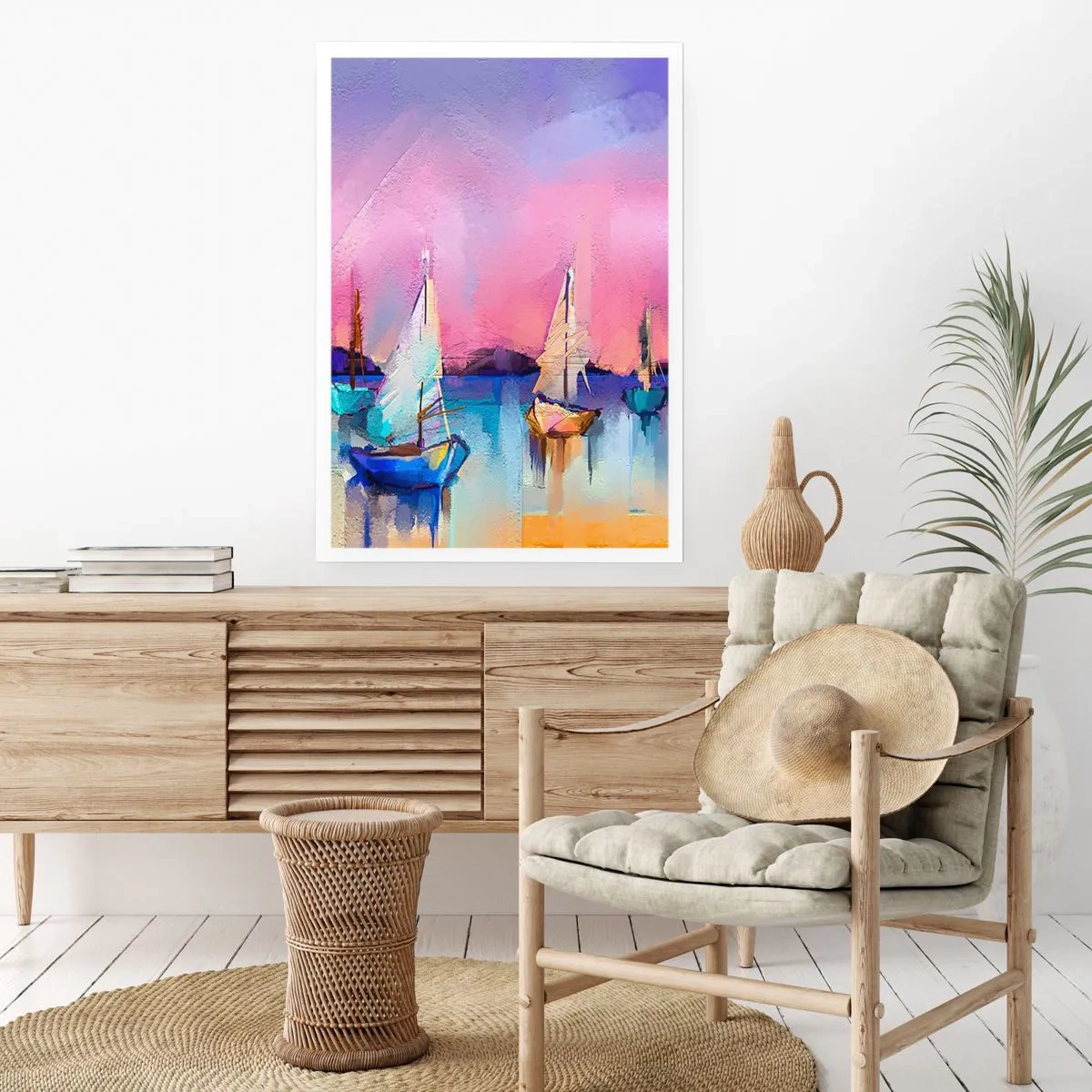 Plakat - Retning: brede farvande - 50x70 cm