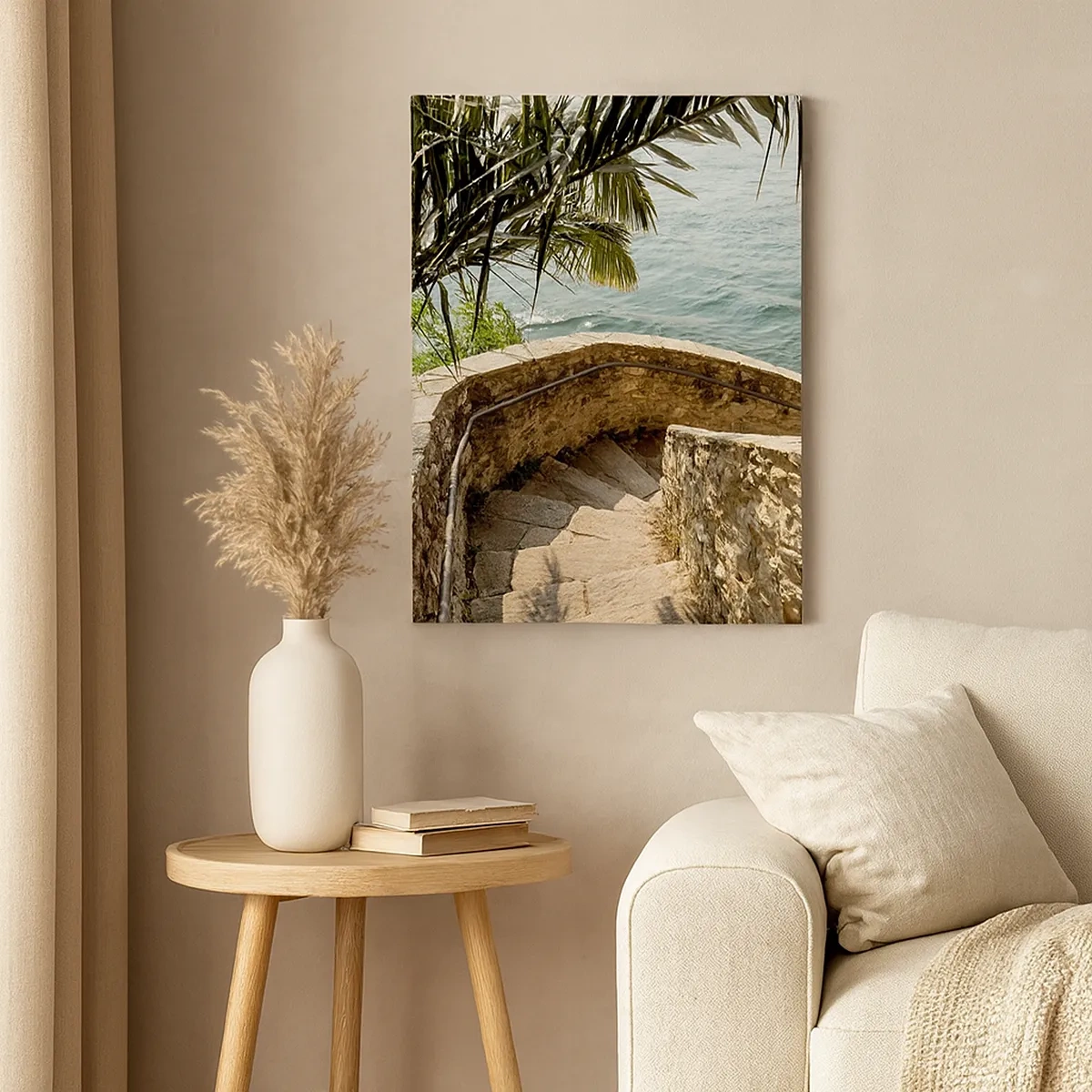 Lærredstryk - Billede på lærred - Under Italiens sol - 50x70 cm