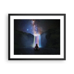 Plakat i sort ramme - Absolut harmoni - 50x40 cm