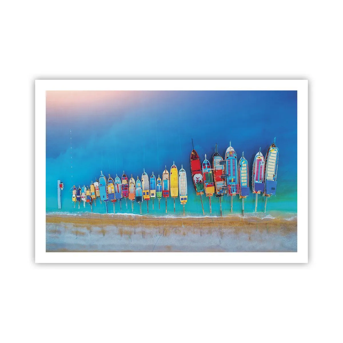 Plakat - Fra et fugleperspektiv - 91x61 cm