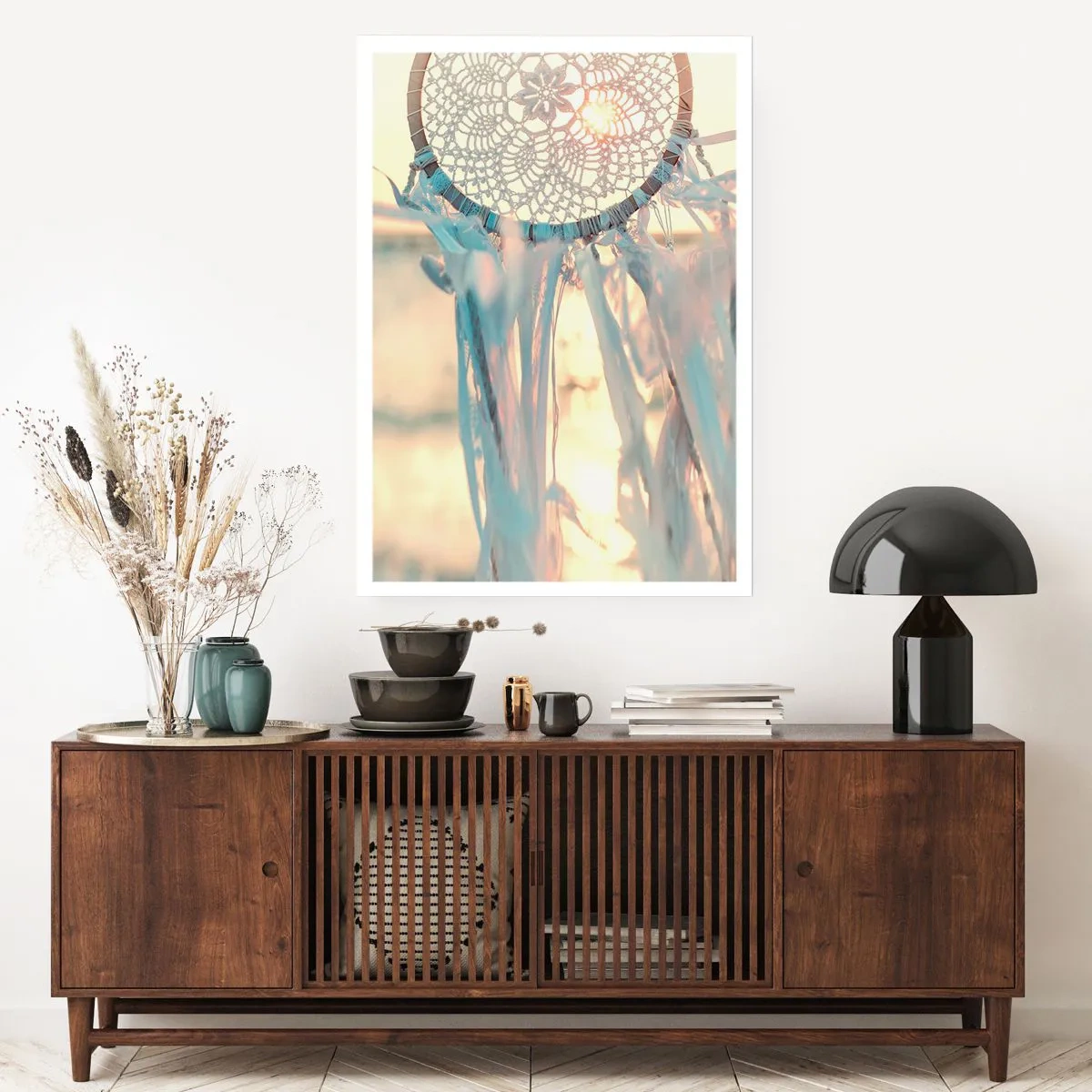 Plakat - Totem med blonder - 70x100 cm