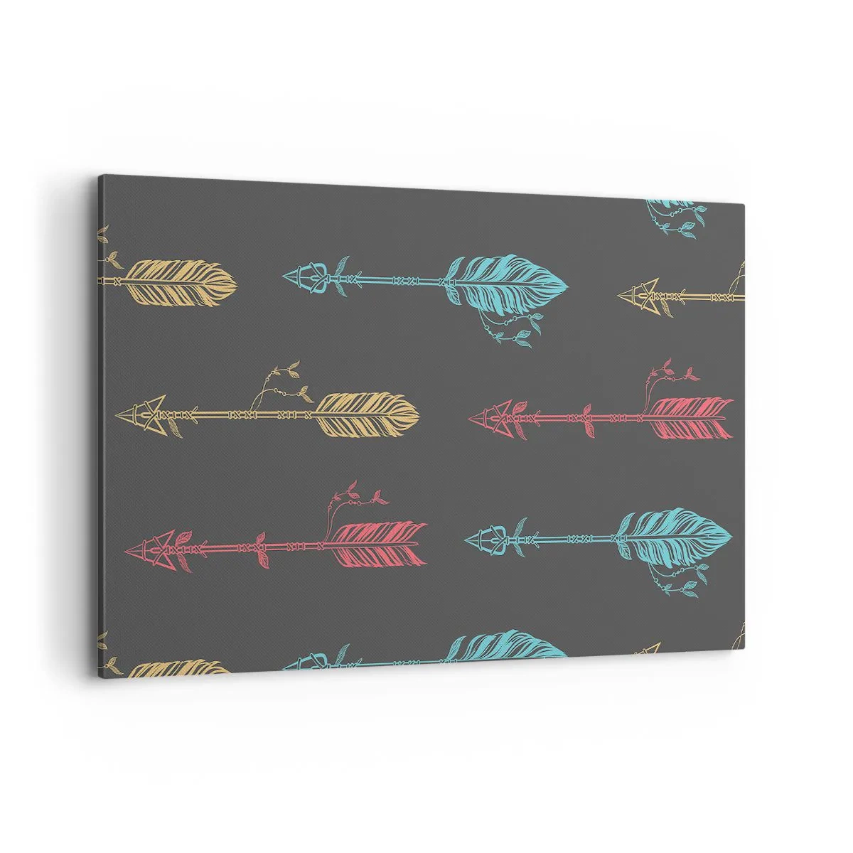 Lærredstryk - Billede på lærred - For at - 120x80 cm