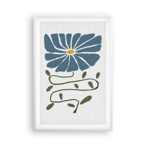 Plakat i hvid ramme - Fra kvist til blomst - 61x91 cm