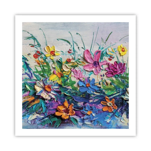 Plakat - Overhovedet ikke et stilleben - 60x60 cm