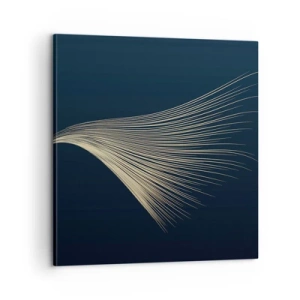 Lærredstryk - Billede på lærred - Som en engels hår - 60x60 cm