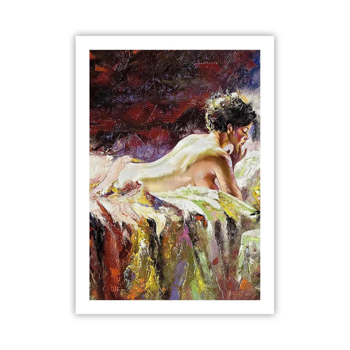 Plakat - Eftertænksom Venus - 50x70 cm