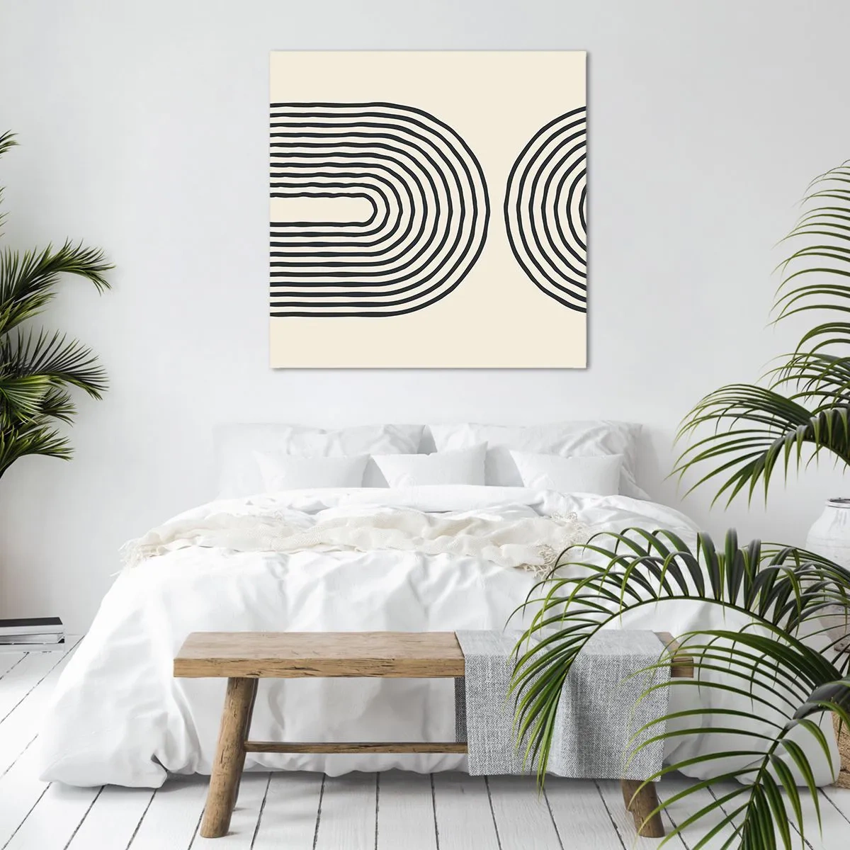 Lærredstryk - Billede på lærred - Kommer snart... - 50x50 cm