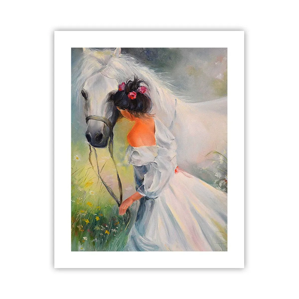 Plakat - Som fra en smuk drøm - 40x50 cm