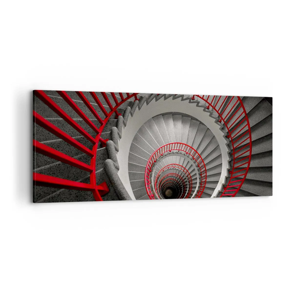 Lærredstryk - Billede på lærred - Arkitektoniske lege - 120x50 cm