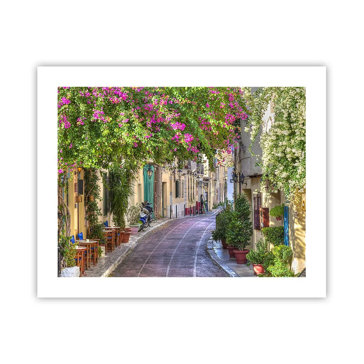 Plakat - En blomstrende gyde - 50x40 cm