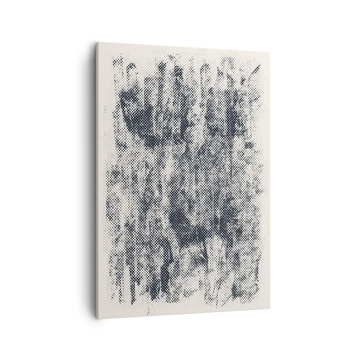 Lærredstryk - Billede på lærred - Tågeagtig sammensætning - 50x70 cm
