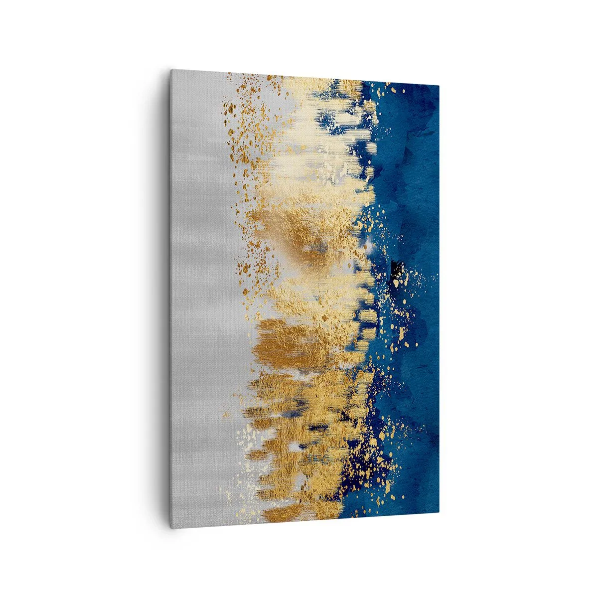 Lærredstryk - Billede på lærred - Moderne komposition med gnist - 80x120 cm