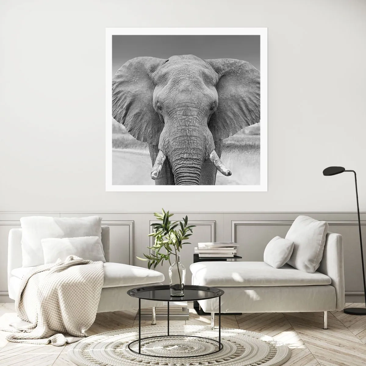 Plakat - Velkommen til min verden - 30x30 cm