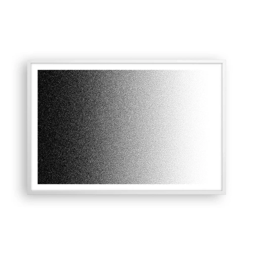 Plakat i hvid ramme - På vej mod lyset - 91x61 cm