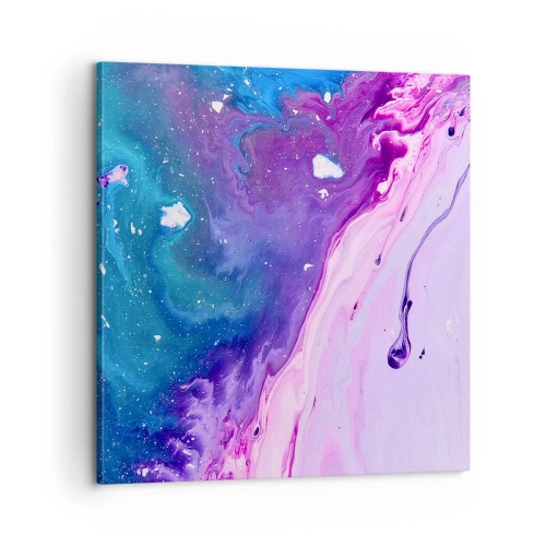 Lærredstryk - Billede på lærred - Yin og yang - 60x60 cm