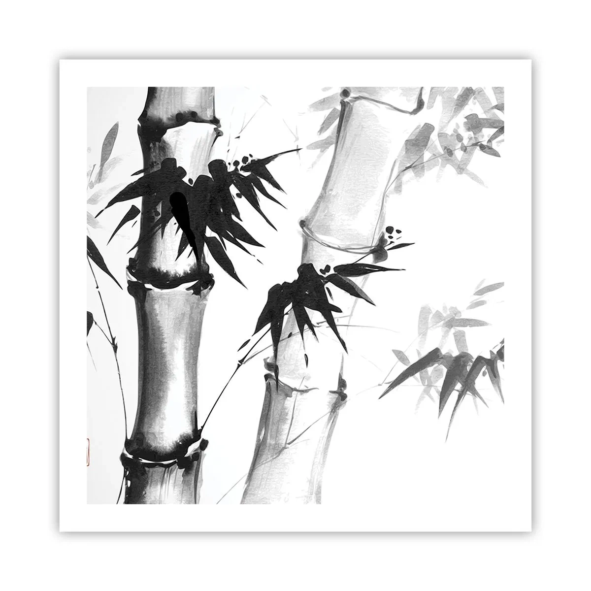 Plakat - Nærbillede af Orienten - 60x60 cm