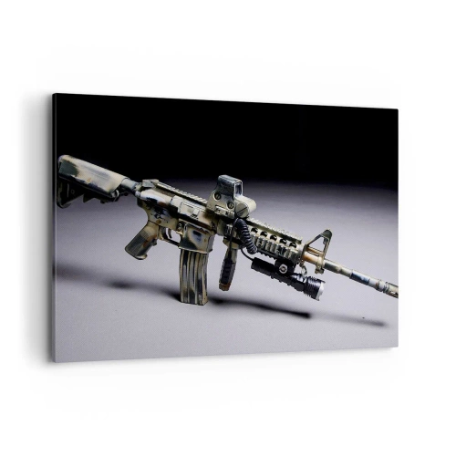 Lærredstryk - Billede på lærred - Altid farlig - 100x70 cm