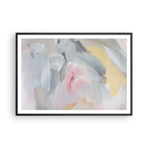 Plakat i sort ramme - I en pastelfarvet verden - 100x70 cm