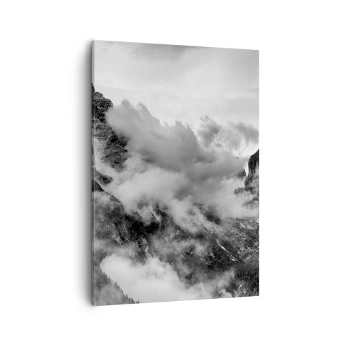 Lærredstryk - Billede på lærred - Smukt og grusomt - 50x70 cm