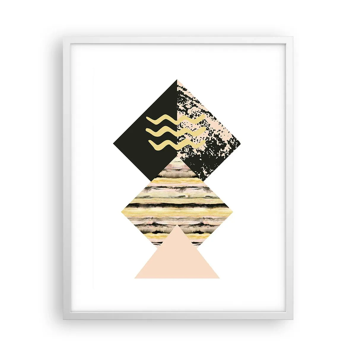 Plakat i hvid ramme - Ikke så simpelt - 40x50 cm
