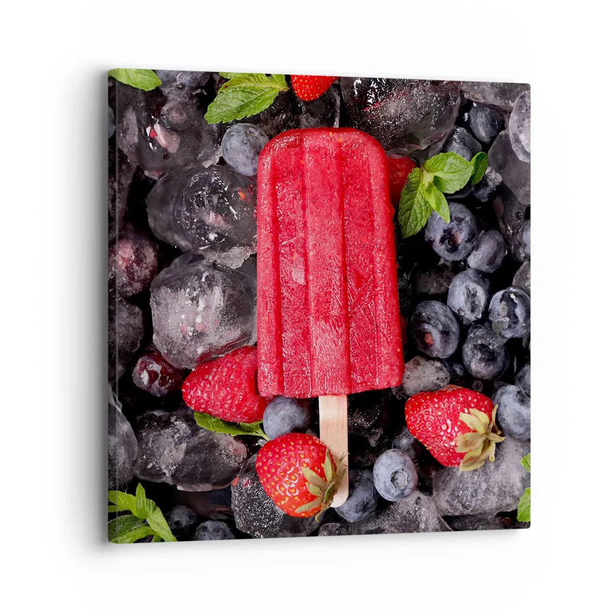 Lærredstryk - Billede på lærred - En smag af varm sommer - 30x30 cm