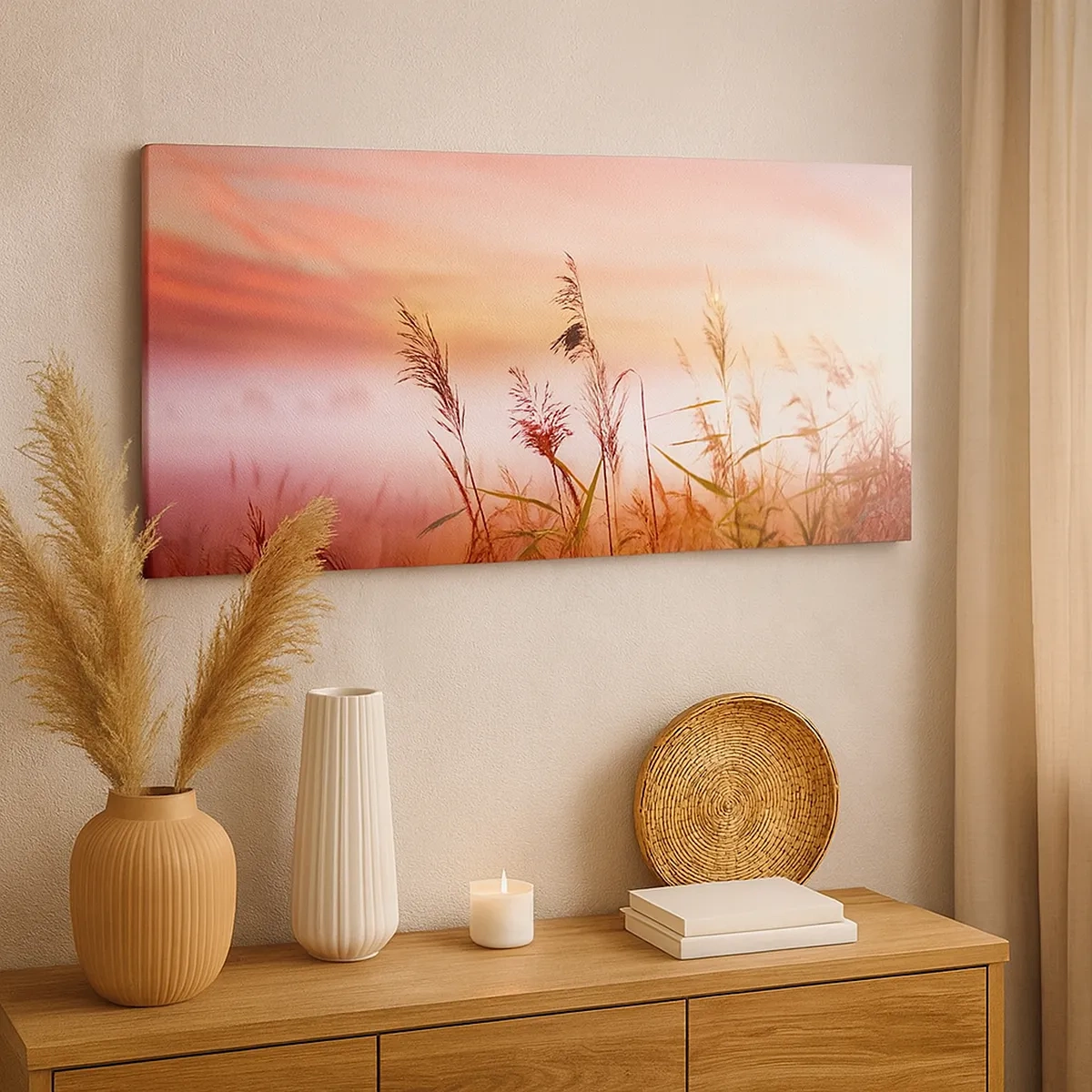 Lærredstryk - Billede på lærred - Drager, blæsere, vind - 30x30 cm