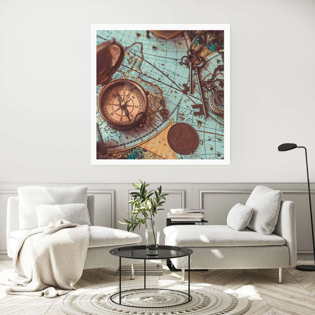 Plakat - For eventyreren - 60x60 cm