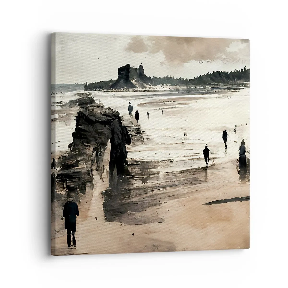 Lærredstryk - Billede på lærred - Indkaldt - 30x30 cm