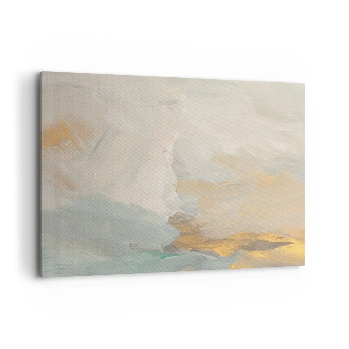Lærredstryk - Billede på lærred - Abstraktion - blidhedens land - 100x70 cm
