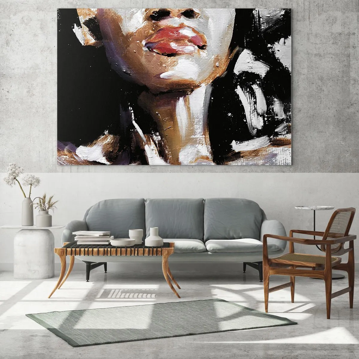 Billede på glas - Stolthed uden fordomme - 100x70 cm