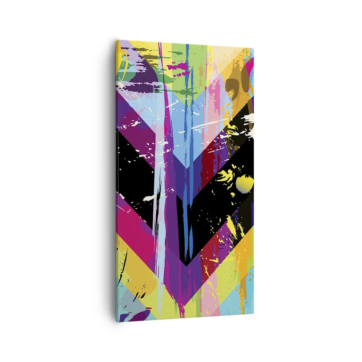 Lærredstryk - Billede på lærred - Fra top til bund - 55x100 cm