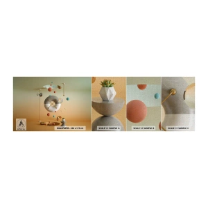Prøve Fototapet Premium Canvas - Alt kan ske - Abstraktion, Surrealisme, 3D - 100x30 cm