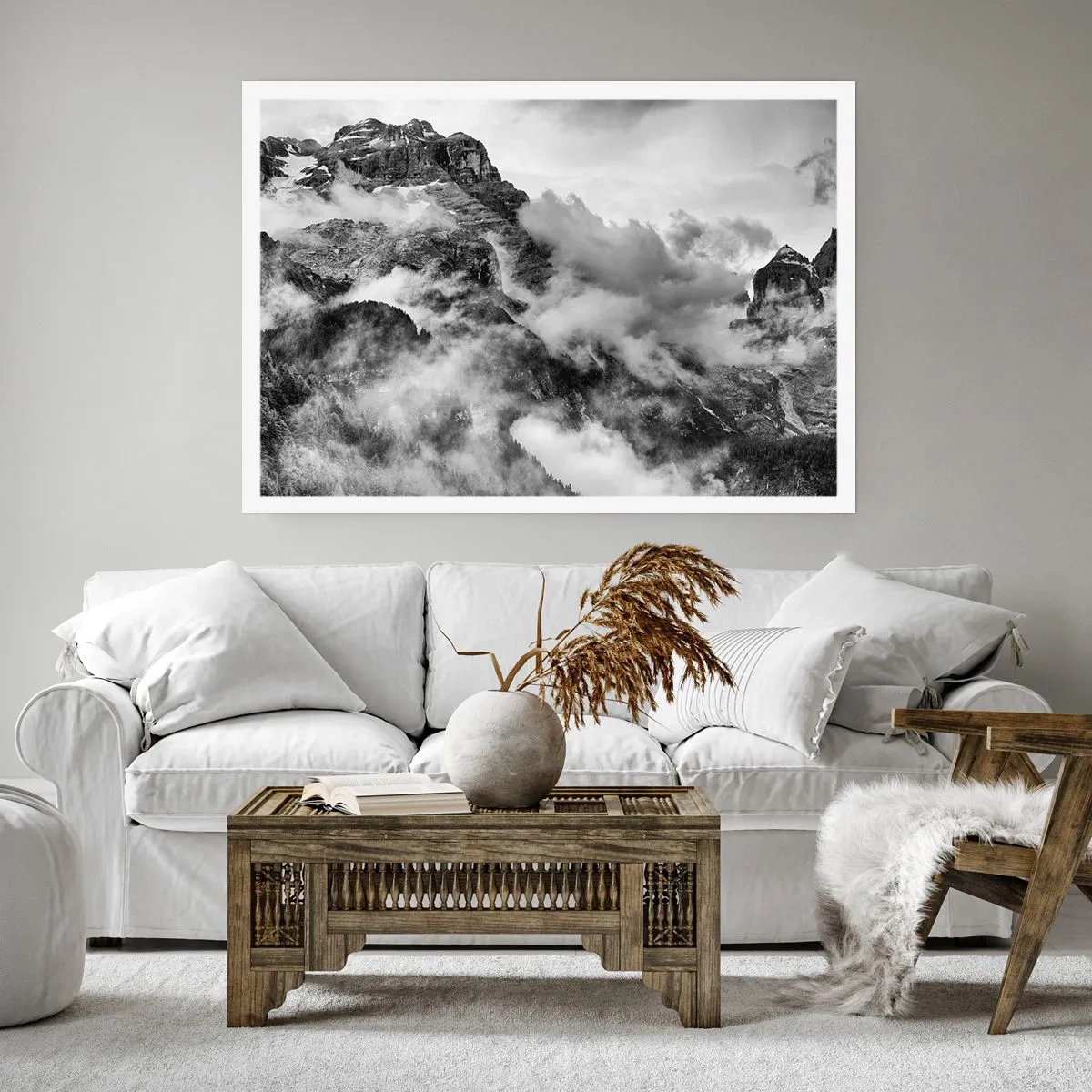 Plakat - Smukt og grusomt - 100x70 cm