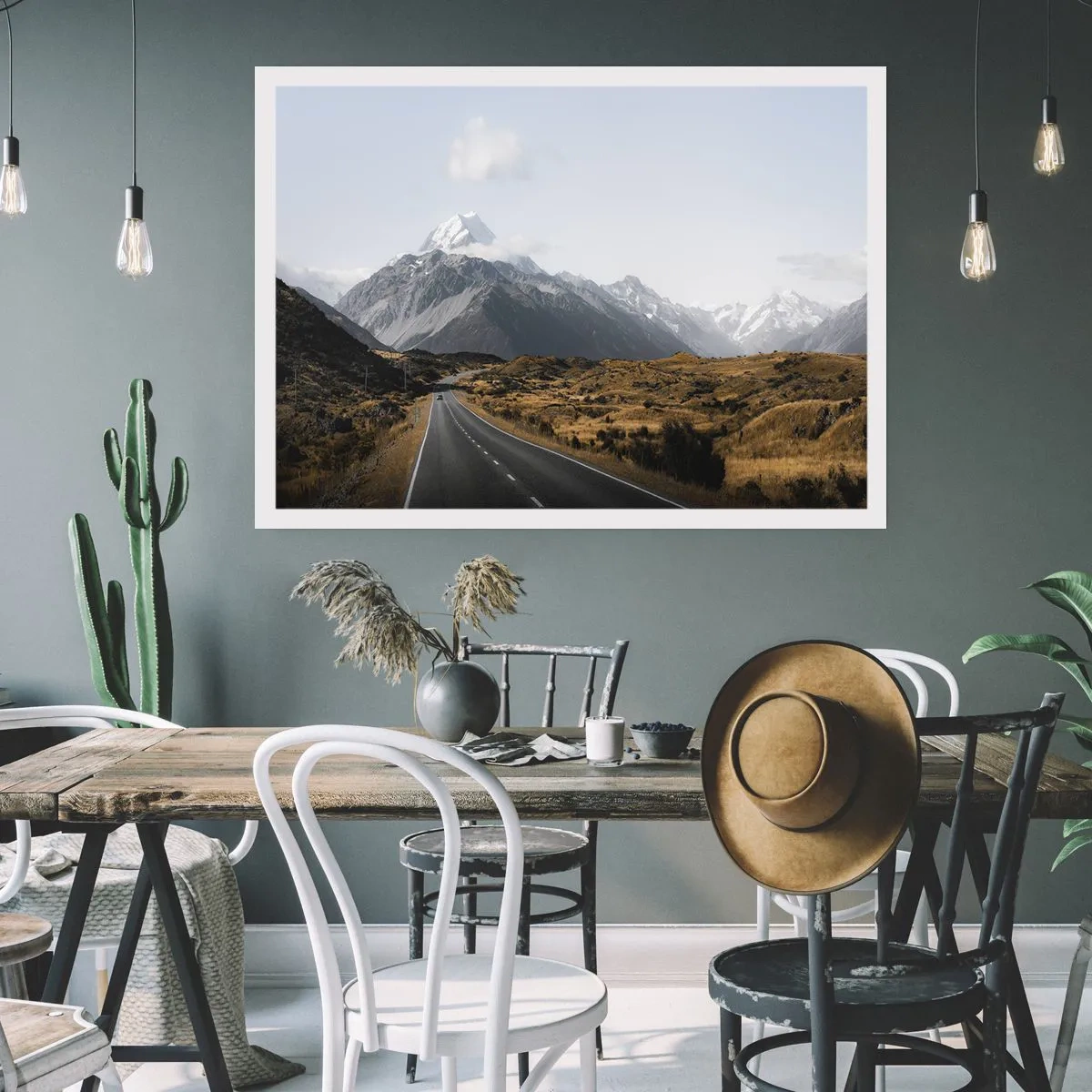 Plakat - Vejen til hjerte - 70x50 cm
