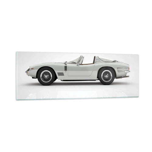 Billede på glas - Løftet om sjov - 90x30 cm