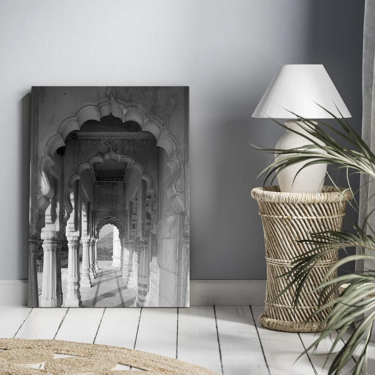 Lærredstryk - Billede på lærred - Det er her, fortællingerne fra Østen sker - 50x70 cm