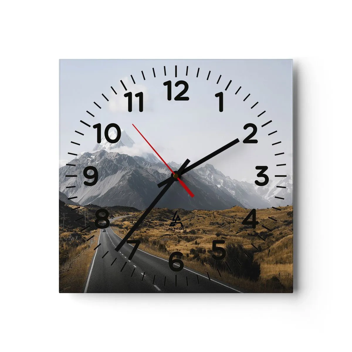 Vægur, Uret - Vejen til hjerte - 40x40 cm