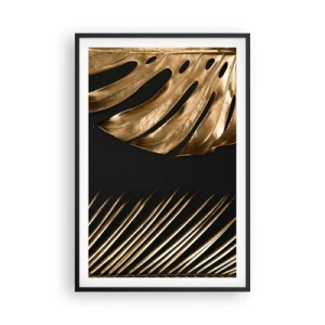 Plakat i sort ramme - Forskellige, og lige dyre - 61x91 cm