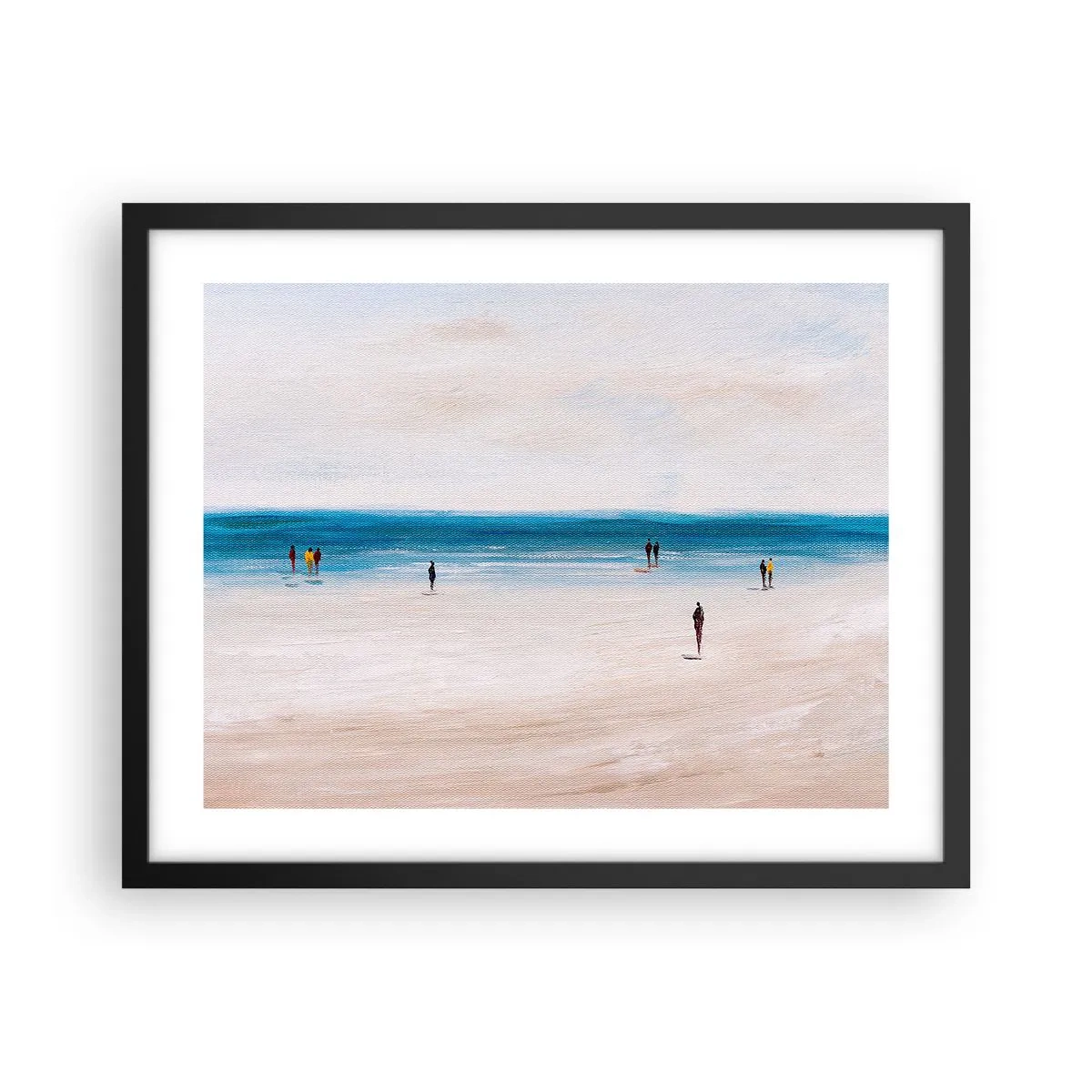 Plakat i sort ramme - Et naturligt behov - 50x40 cm