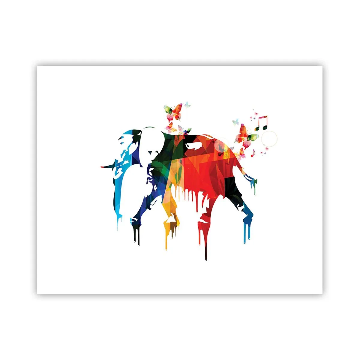 Plakat - Alle kan danse - 50x40 cm