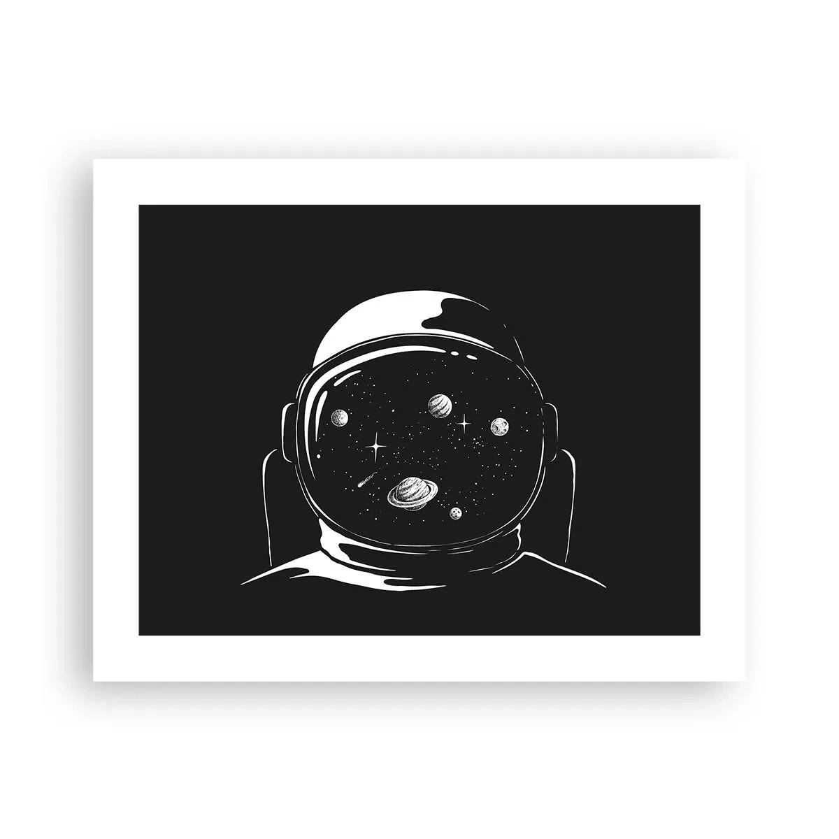 Plakat - Flot udsigt - 50x40 cm