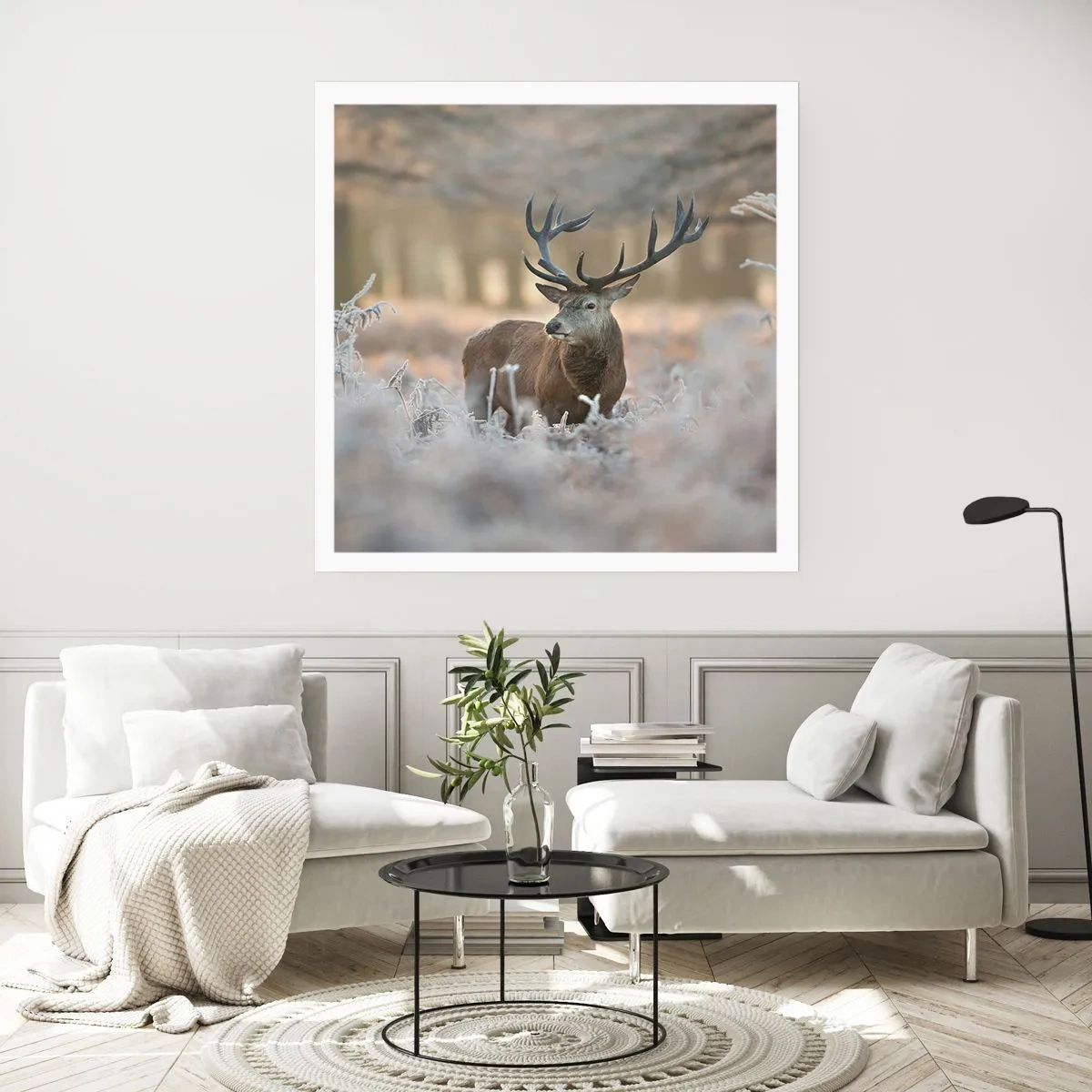 Plakat - En frisk morgen - 60x60 cm